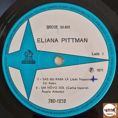 Eliana Pittman - Das 200 Para Lá / Um Nôvo Sol / Sinforosa / Maria Joana (1971) na internet