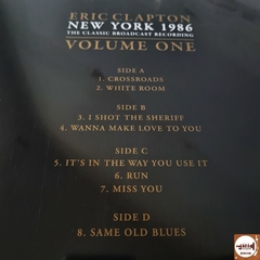 Eric Clapton - New York 1986 - Volume One (2xLPs / Capa dupla / Lacrado) na internet