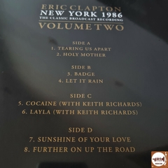 Eric Clapton - New York 1986 - Volume Two (2xLPs / Capa dupla / Lacrado) na internet