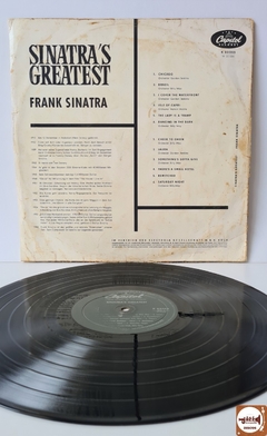 Frank Sinatra - Sinatra's Greatest (import. Alemanha) - comprar online