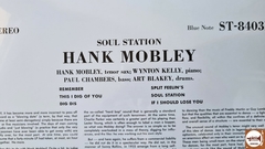 Hank Mobley - Soul Station (Imp. EUA / Blue Note / 2021) - Jazz & Companhia Discos