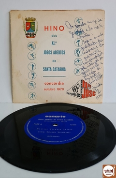 Hino dos Jogos Abertos de Santa Catarina - Concórdia (Autografado)