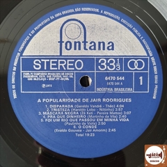Jair Rodrigues - A Popularidade De (2xLPs / Capa Dupla) - Jazz & Companhia Discos