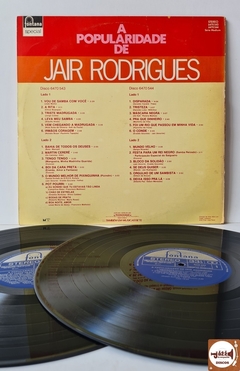 Jair Rodrigues - A Popularidade De (2xLPs / Capa Dupla) na internet