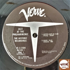 Jazz At The Philharmonic - The Historic Recordings (Imp. EUA / 2xLPs / Capa Dupla) - Jazz & Companhia Discos