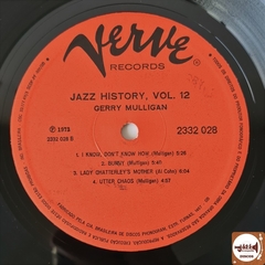 Jazz History - Gerry Mulligan Vol. 12 (2xLPs / Capa dupla) - Jazz & Companhia Discos