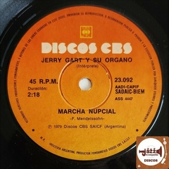 Jerry Gart y Su Organo - Marcha Nupcial (1979 / 45RPM / Imp. Argentina) - comprar online