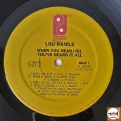Lou Rawls - When You Hear Lou, You've Heard It All (Import. EUA) na internet