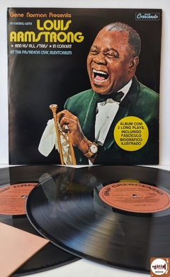Louis Armstrong And His All Stars - An Evening In Concert At The Pasadena Civic Auditorium (2xLPs + livreto 12p)