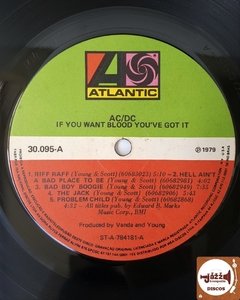 AC/DC - If You Want Blood You've Got It - Jazz & Companhia Discos