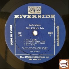 Bill Evans Trio - Explorations (1º Press EUA - MONO - 1961) - loja online