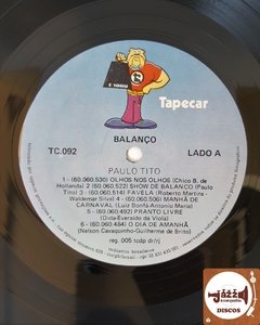 Paulo Tito - Balanço (c/ Wilson das Neves, Copinha) - Jazz & Companhia Discos
