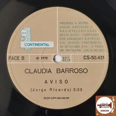 Claudia Barroso - Vai Chorar Muito Mais / Aviso - comprar online