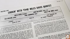 Miles Davis Quintet - Cookin' With The Miles Davis Quintet (Novo/Lacrado) - comprar online