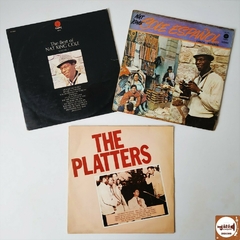 LPs Nat King Cole e Platters (3xLPs)