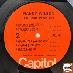 Nancy Wilson - For Once In My Life (Imp. EUA) - Jazz & Companhia Discos