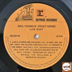 Neil Young & Crazy Horse - Live Rust (2xLPs / Capa dupla) - Jazz & Companhia Discos