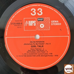 Oscar Peterson - Girl Talk (Imp. Alemanha / 1971 / Capa Dupla) - loja online