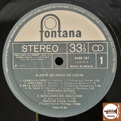 Paco De Lucía - A Arte De (2xLPs / Capa dupla) - Jazz & Companhia Discos