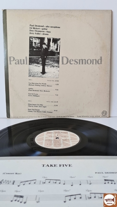 Paul Desmond - Paul Desmond (import. Canadá / Com Livreto) na internet