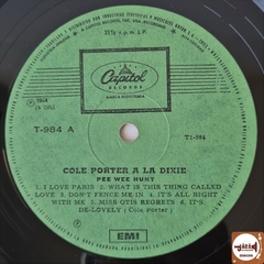 Pee Wee Hunt - Cole Porter Ala Dixie (Import. Chile) na internet