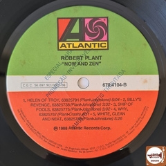 Robert Plant - Now And Zen (com encarte + rara nota da gravadora) na internet