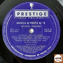 Sexteto Prestige - Música E Festa N.° 5 (1960) - Jazz & Companhia Discos