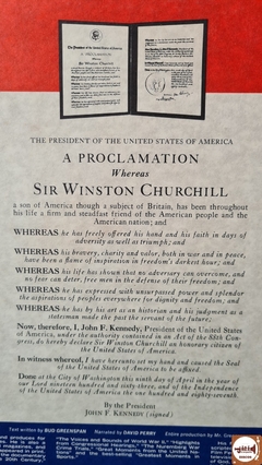 Sir Winston Churchill - First Honorary Citizen Of The United States (Import. EUA / 2xLPs / Capa Dupla) - loja online