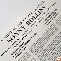 Sonny Rollins - A Night At The "Village Vanguard" (Blue Note / Lacrado) na internet