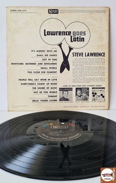 Steve Lawrence - Lawrence Goes Latin (Imp. EUA / 1960) - comprar online