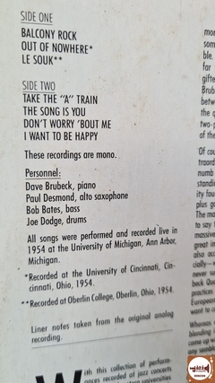 The Dave Brubeck Quartet - Jazz Goes To College na internet