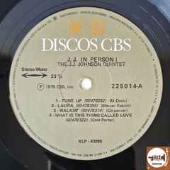 The J.J. Johnson Quintet - J. J. In Person! na internet