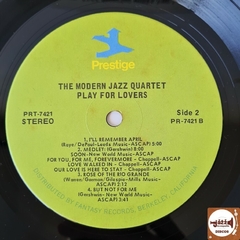 The Modern Jazz Quartet - Plays For Lovers (Imp. EUA) - Jazz & Companhia Discos