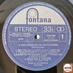 The Platters - A Popularidade (2x LPs / Capa Dupla) - Jazz & Companhia Discos