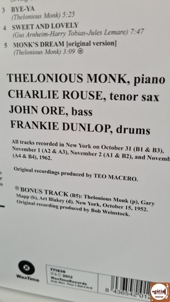 The Thelonious Monk Quartet - Monk's Dream (Novo) na internet
