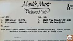 Thelonius Monk - Monk's Music na internet