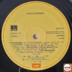 Vive La France - Edith Piaf/Gilbert Becaud/Françoise Hardy (2xLPs) - Jazz & Companhia Discos