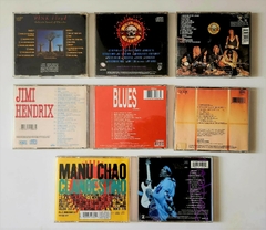 Lote 8 x CDs com defeito - Pink Floyd, Guns N' Roses, B.B. King, Jimi Hendrix, Manu Chao - comprar online