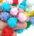 Pompom Multicolorido Brilho Pct com 50 Peças ref.2398 - comprar online