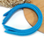 Tiara Forrada Azul Pacote com 6 ref.0150 - comprar online