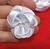Aplique Flor Branca 2cm Pacote com 2 peças Ref.3578 - DecoarteBrasil Fitas e Produtos para Artesanato