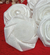 Aplique Florzinha Branca com Pérola 5 peças Ref.3675 - comprar online