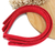 Tiara Forrada Vermelha Pacote com 6 Ref.7837 - comprar online