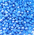 Meia Pérola 3mm Azul Royal Irisada Pct com 1000 peças