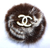 Aplique Grife Chanel Dourado com Branco Pct com 10 Ref:9050 - comprar online