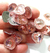 Chaton Coração Rosa Diamantado 15mm Pct com 60 Peças Ref:1823 na internet