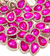 Chaton Chuva de Cristal Pink 10 peças ref.0925