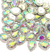 Chaton Chuva de Cristal Irisado 10 peças ref.0926