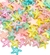 Aplique Estrela do Mar Perolada Multicolorida Pct com 100 peças ref:1157
