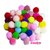 PomPom 10mm Multicolorido Pct com 100 peças aprox. ref: 9073 - comprar online